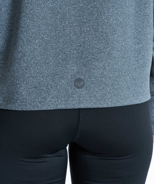 ROXY(ロキシー)の「ROXY FITNESS MY 1ST ROXY ZIP ジップアップジャージトップス /速乾/UVカット/水陸両用 【2026年秋冬モデル】/ロキシー(ジャージ・レディース・ブラック/グレー/カーキ・SMALL/MEDIUM/LARGE)」の11枚目の写真