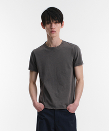 WASHED REGULAR FIT T-SHIRTS (CHARCOAL)
