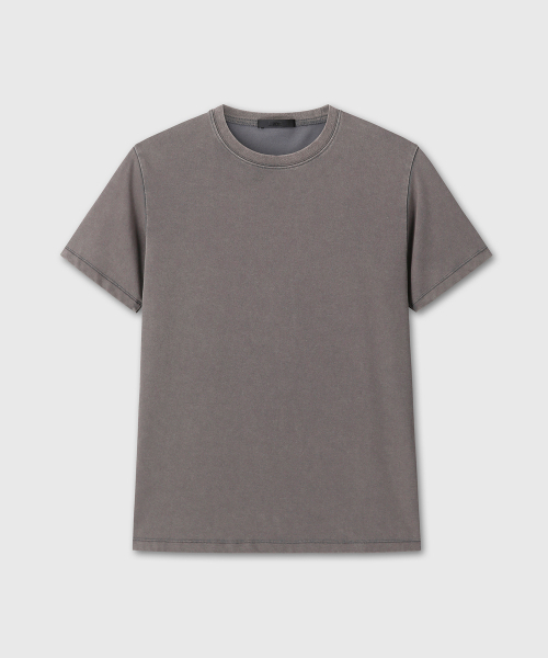 DIVEIN(ダイブイン)の「WASHED REGULAR FIT T-SHIRTS (CHARCOAL)(Tシャツ/カットソー・メンズ・その他・0/1/2)」の2枚目の写真