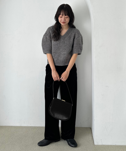 SLOBE IENA(スローブイエナ)の「LUMEN/ルメン LUNE FORME TOTE BAG LLL5F70SB(ショルダーバッグ・レディース・ブラック・FREE)」の8枚目の写真