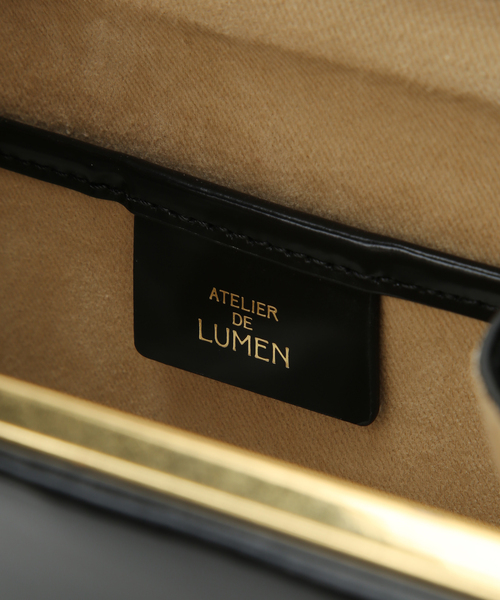 SLOBE IENA(スローブイエナ)の「LUMEN/ルメン LUNE FORME TOTE BAG LLL5F70SB(ショルダーバッグ・レディース・ブラック・FREE)」の4枚目の写真