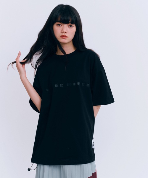 MONDEWORK（モンドワーク）の「MONDE5RINPIC Tシャツ（Tシャツ/カットソー・レディース・ブラック/ホワイト・XL/L/M）」の10枚目の写真