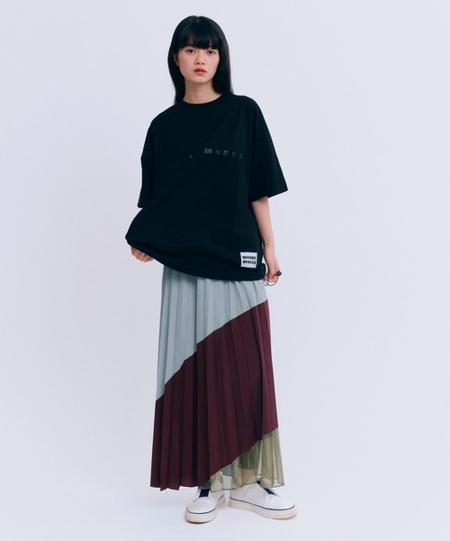 MONDEWORK（モンドワーク）の「MONDE5RINPIC Tシャツ（Tシャツ/カットソー・レディース・ブラック/ホワイト・XL/L/M）」の12枚目の写真