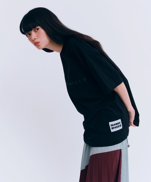 MONDEWORK（モンドワーク）の「MONDE5RINPIC Tシャツ（Tシャツ/カットソー・レディース・ブラック/ホワイト・XL/L/M）」の11枚目の写真