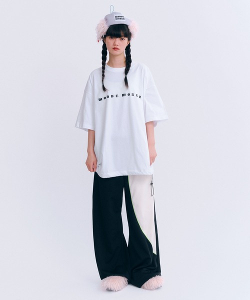 MONDEWORK（モンドワーク）の「MONDE5RINPIC Tシャツ（Tシャツ/カットソー・レディース・ブラック/ホワイト・XL/L/M）」の14枚目の写真