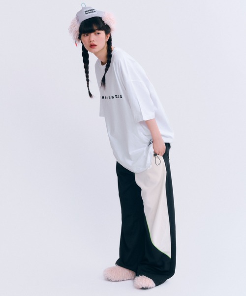 MONDEWORK（モンドワーク）の「MONDE5RINPIC Tシャツ（Tシャツ/カットソー・レディース・ブラック/ホワイト・XL/L/M）」の7枚目の写真