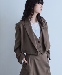 ribboned tailor jacket