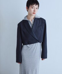 CODE A | ribboned tailor jacket(テーラードジャケット)