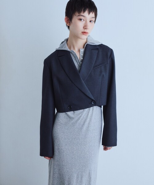 ribboned tailor jacket（テーラードジャケット）｜CODE A（コードエー 