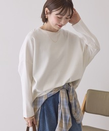 ロングスリーブコクーンプルオーバー