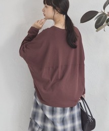 ロングスリーブコクーンプルオーバー