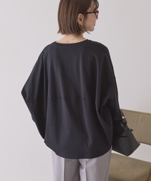 ロングスリーブコクーンプルオーバー