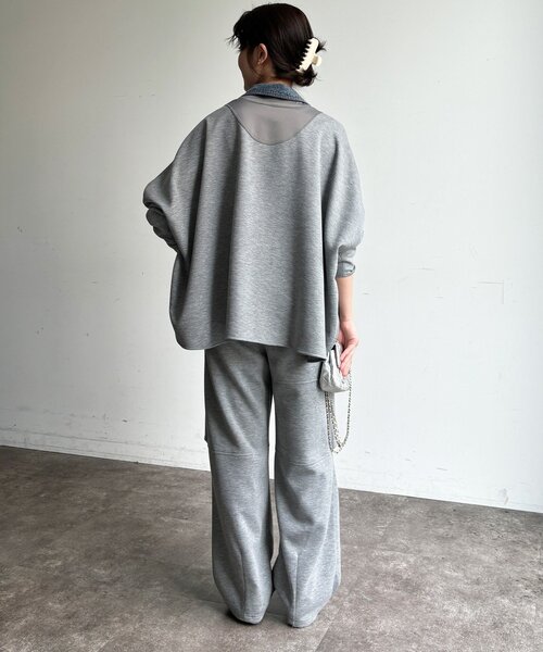 DouDou(ドゥドゥ)の「【WEB限定/セット着用可能】スムースパンツ(その他パンツ・レディース・グレー/ブラック/ベージュ・FREE)」の18枚目の写真