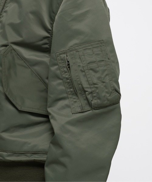 AVIREX（アヴィレックス）の「CWU-36P HERITAGE / AVIREX / アヴィレックス（MA-1・メンズ・セージグリーン・LARGE/MEDIUM/XX-LARGE/X-LARGE）」の12枚目の写真
