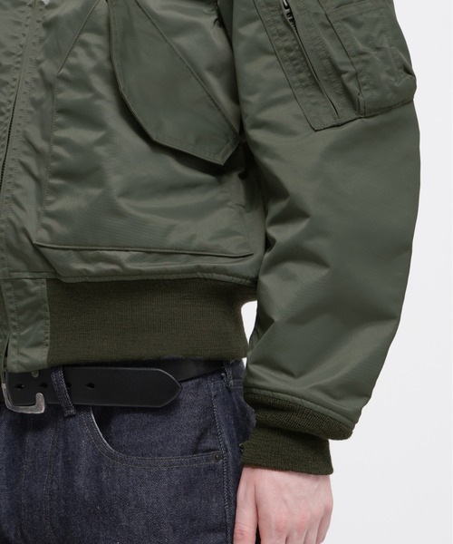 AVIREX（アヴィレックス）の「CWU-36P HERITAGE / AVIREX / アヴィレックス（MA-1・メンズ・セージグリーン・LARGE/MEDIUM/XX-LARGE/X-LARGE）」の14枚目の写真