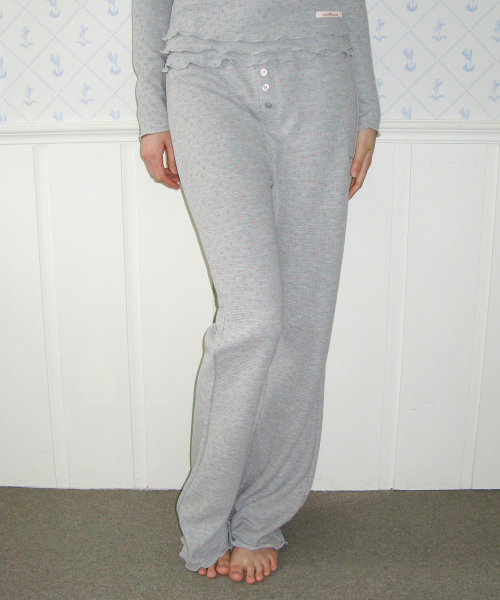 AMESWORLDWIDE（アメスワールドワイド）の「CLASSIC FLOWER BOOT CUT PANTS GREY（その他パンツ・レディース・その他・MEDIUM/SMALL）」の10枚目の写真