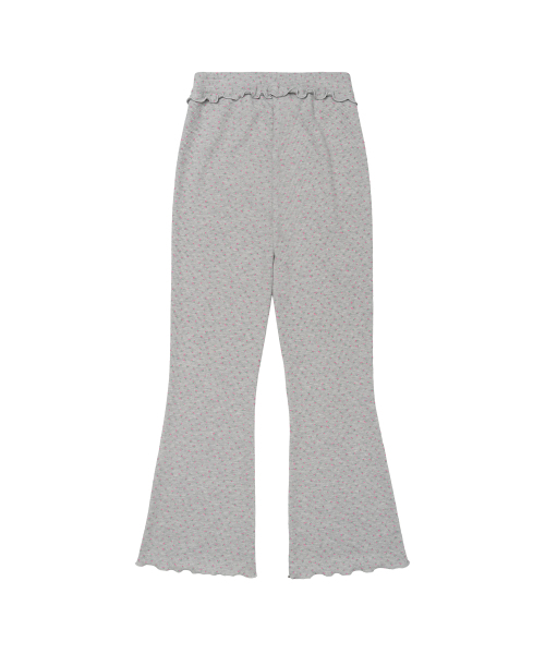 AMESWORLDWIDE（アメスワールドワイド）の「CLASSIC FLOWER BOOT CUT PANTS GREY（その他パンツ・レディース・その他・MEDIUM/SMALL）」の2枚目の写真
