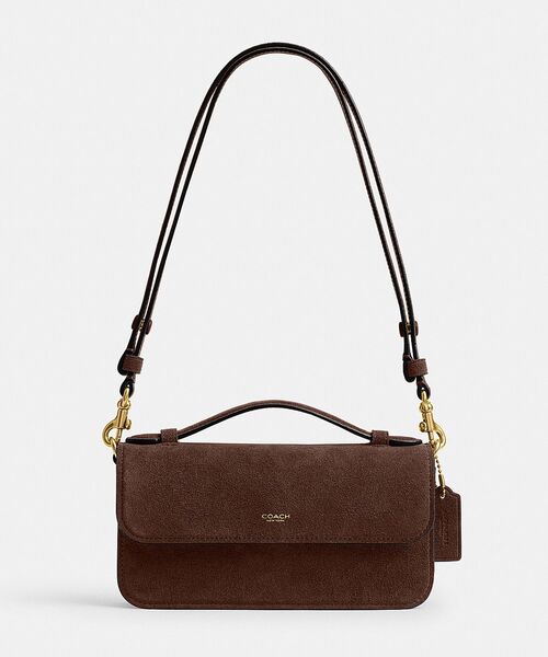 COACH(コーチ)の「エローラ トップ ハンドル クロスボディ バッグ(ショルダーバッグ・レディース・ブラウン系その他・ONE)」の5枚目の写真