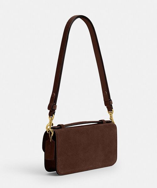 COACH(コーチ)の「エローラ トップ ハンドル クロスボディ バッグ(ショルダーバッグ・レディース・ブラウン系その他・ONE)」の6枚目の写真