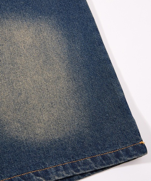 HOOK（フック）の「HOOK ロゴ刺繍Vネックデニムプルオーバー（その他トップス・メンズ・インディゴブルー・FREE）」の14枚目の写真