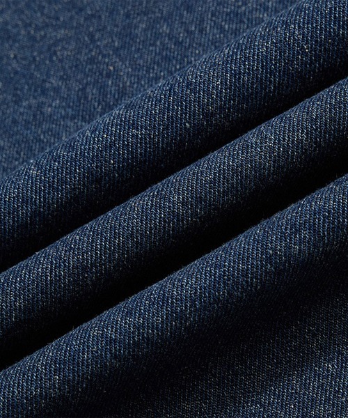 HOOK（フック）の「HOOK ロゴ刺繍Vネックデニムプルオーバー（その他トップス・メンズ・インディゴブルー・FREE）」の6枚目の写真