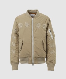 NOMA t.d.（ノーマティーディー）の「Flower Embroidery Flight Jacket（MA-1）」