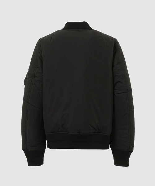NOMA t.d.（ノーマティーディー）の「Flower Embroidery Flight Jacket（MA-1・メンズ・オリーブ/ブラック/ベージュ・3）」の4枚目の写真
