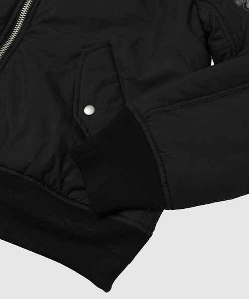 NOMA t.d.（ノーマティーディー）の「Flower Embroidery Flight Jacket（MA-1・メンズ・オリーブ/ブラック/ベージュ・3）」の7枚目の写真