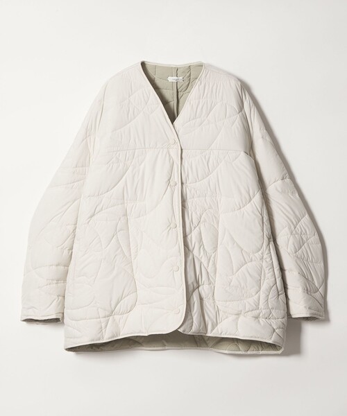 manipuri(マニプリ)の「【別注】<manipuri for conte>キルティングジャケット(その他アウター・レディース・ブラック/オフホワイト・FREE)」の15枚目の写真