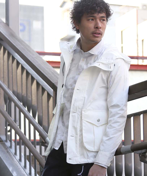 Denime（ドゥニーム）の「ロングスリーブカモガラシャツ（シャツ/ブラウス・メンズ・ブラック/ブルー・X-LARGE/MEDIUM/LARGE）」の15枚目の写真