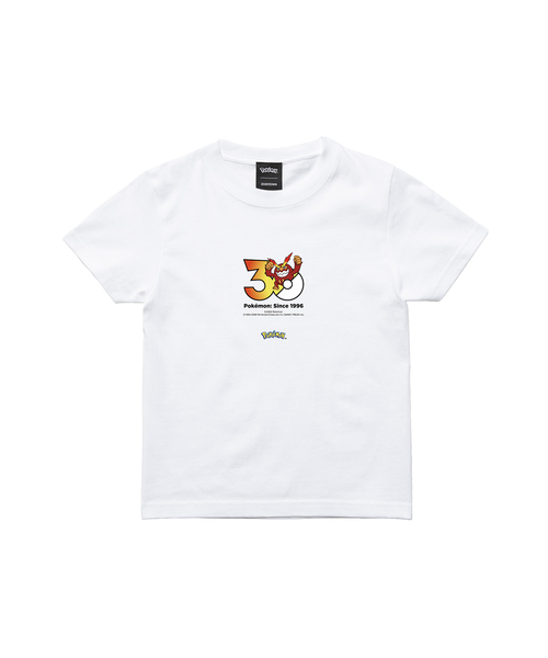 ZOZOSPOT(ゾゾスポット)の「Pokemon 30th Anniversary 1025 T-shirt 「ヒヒダルマ(ノーマルモード)」(Tシャツ/カットソー・レディース・ホワイト・SMALL/MEDIUM/LARGE/X-LARGE/XX-LARGE/XXX-LARGE/100cm/110cm/120cm/130cm/140cm/150cm/160cm)」の2枚目の写真
