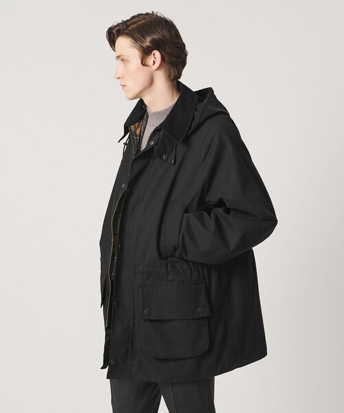 Barbour(バブアー)の「【別注】<BARBOUR> MODIFIED BEAUFORT/ビューフォート(その他アウター・メンズ・オリーブ/ブラック・36/38/40)」の1枚目の写真