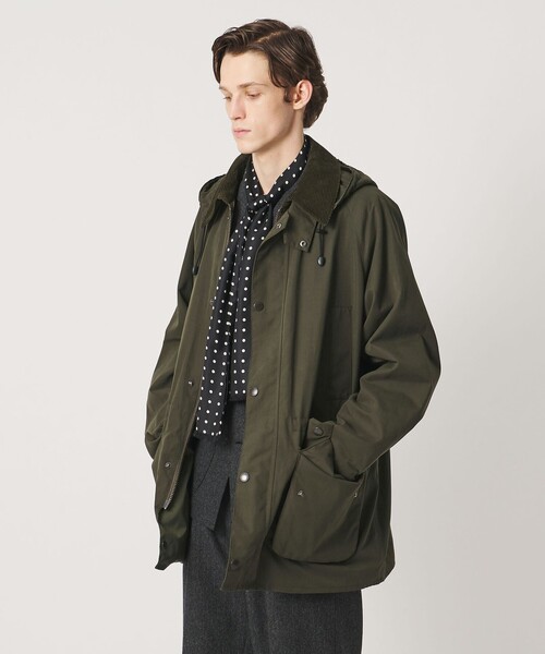 Barbour(バブアー)の「【別注】<BARBOUR> MODIFIED BEAUFORT/ビューフォート(その他アウター・メンズ・オリーブ/ブラック・36/38/40)」の14枚目の写真