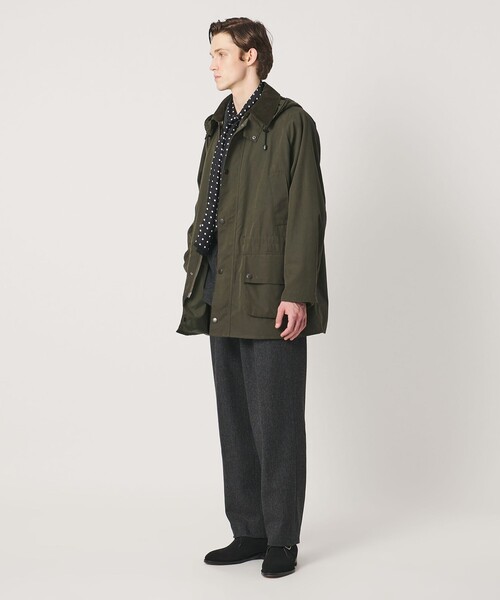 Barbour(バブアー)の「【別注】<BARBOUR> MODIFIED BEAUFORT/ビューフォート(その他アウター・メンズ・オリーブ/ブラック・36/38/40)」の15枚目の写真