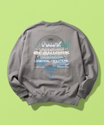 HUF（ハフ）の「WORLDWIDE NETWORK CREW（スウェット）」