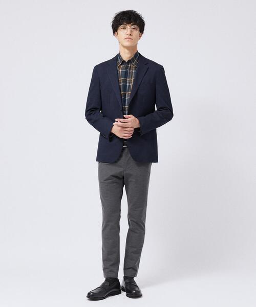TAKEO KIKUCHI(タケオキクチ)の「【LIMITED】ワンダーシェイプ テーパード パンツ(スラックス・メンズ・ダークグレー/ベージュ/ブラック・03/02/01/05/04)」の14枚目の写真