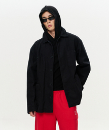 UNISEX ERA WASHED WORK JACKET - VINTAGE BLACK
