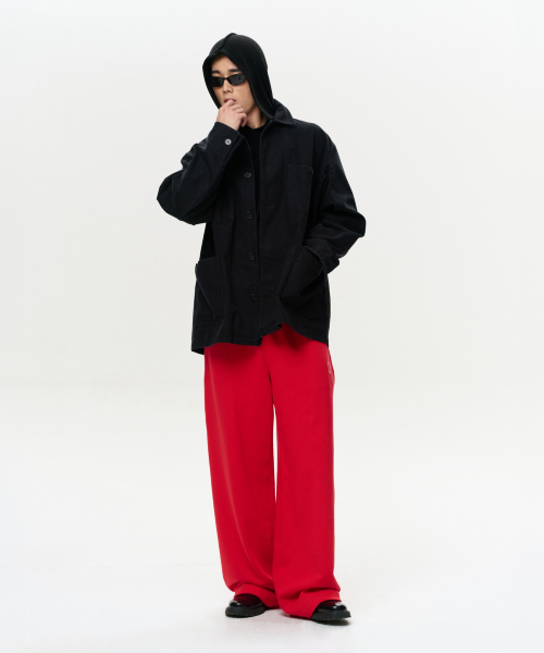 ERA(エラ)の「UNISEX ERA WASHED WORK JACKET - VINTAGE BLACK(その他アウター・レディース・その他・SMALL/MEDIUM/LARGE/X-LARGE)」の5枚目の写真