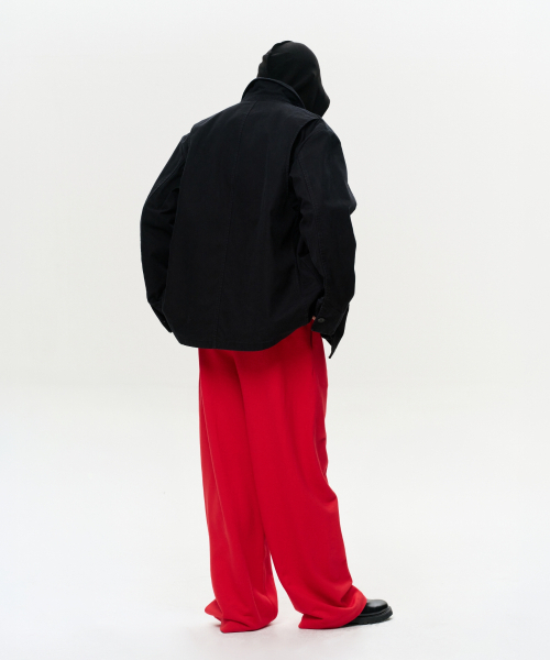 ERA(エラ)の「UNISEX ERA WASHED WORK JACKET - VINTAGE BLACK(その他アウター・レディース・その他・SMALL/MEDIUM/LARGE/X-LARGE)」の7枚目の写真