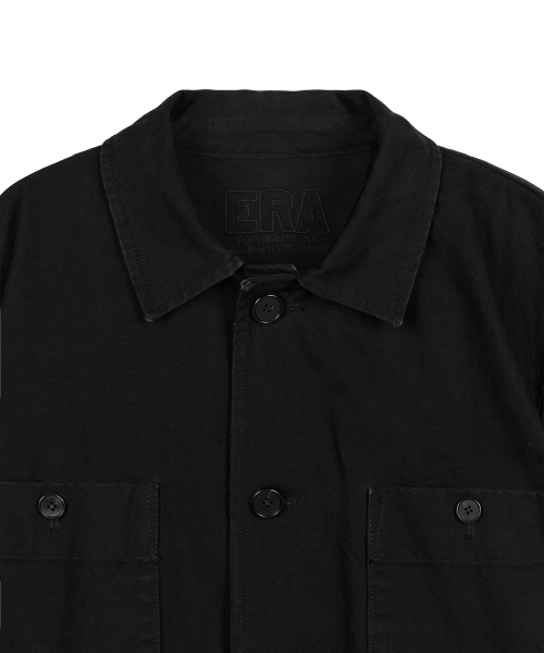 ERA(エラ)の「UNISEX ERA WASHED WORK JACKET - VINTAGE BLACK(その他アウター・レディース・その他・SMALL/MEDIUM/LARGE/X-LARGE)」の17枚目の写真