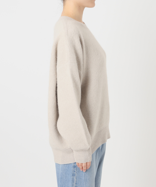 IENA(イエナ)の「《WEB限定》ラクーンMIXプルオーバー(ニット/セーター・レディース・グレー/アイボリー/ピンク系その他・FREE)」の11枚目の写真