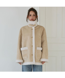 Fur Shearling Mustang [Beige]