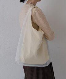 チュールレイヤードバッグ