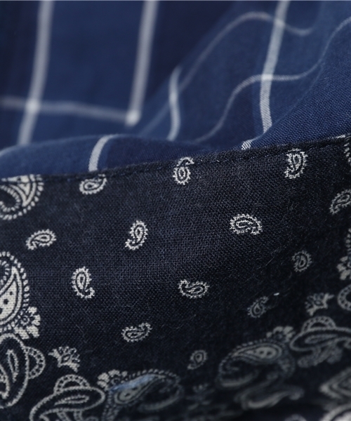 niko and...(ニコアンド)の「Uパッチワークパンツ【niko and...】(デニムパンツ・メンズ・ネイビー/ブルー・LARGE/MEDIUM)」の14枚目の写真
