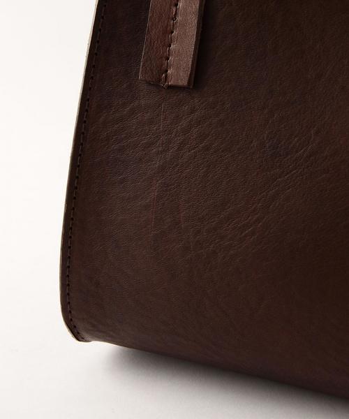 Steven Alan(スティーブンアラン)の「<Steven Alan>LEATHER BAG/バッグ ◆(ハンドバッグ・レディース・ブラック/ダークブラウン・FREE)」の7枚目の写真