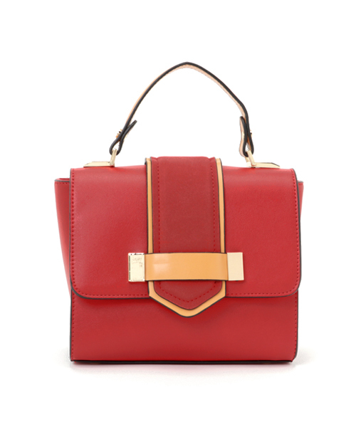 PLAIN CLOTHING(プレーンクロージング)の「ワンハンドルバッグ/ショルダーバッグ【PLAIN CLOTHING】(ハンドバッグ・レディース・カーキ/ブラック/ダークグレー/レッド/キャメル・FREE)」の5枚目の写真