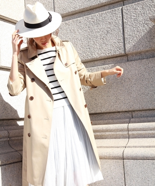 Babylone バビロン の Cギャバトレンチコート トレンチコート Wear