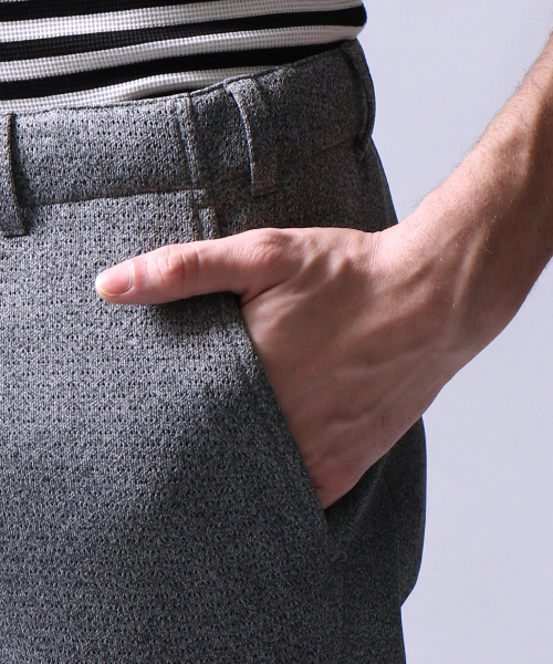 5351 POUR LES HOMMES(ゴーサンゴーイチプールオム)の「AIRダブルラッセルテーパードスラックス(その他パンツ・メンズ・グレー/ブラック・46/44/50/48)」の6枚目の写真