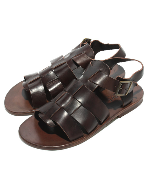 NANO universe(ナノユニバース)の「グラディエーターサンダル(サンダル・メンズ・ブラウン/ダークブラウン/カーキ・41/40/42)」の2枚目の写真