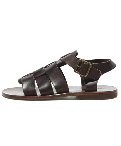 NANO universe(ナノユニバース)の「グラディエーターサンダル(サンダル・メンズ・ブラウン/ダークブラウン/カーキ・41/40/42)」の4枚目の写真